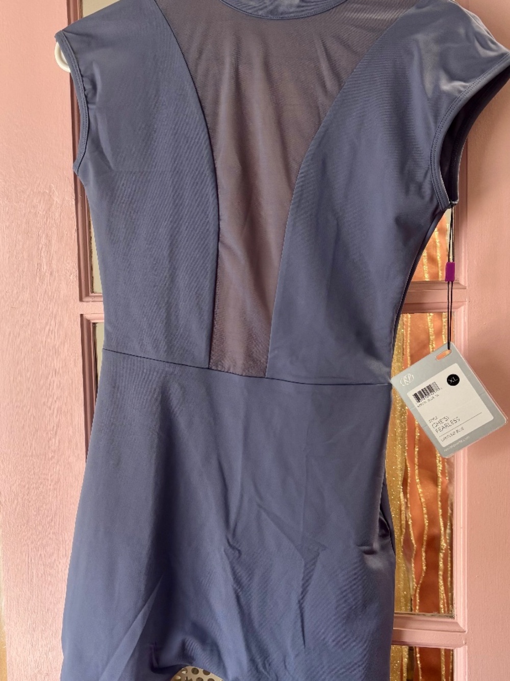 Women's Blue Leotard Shorts